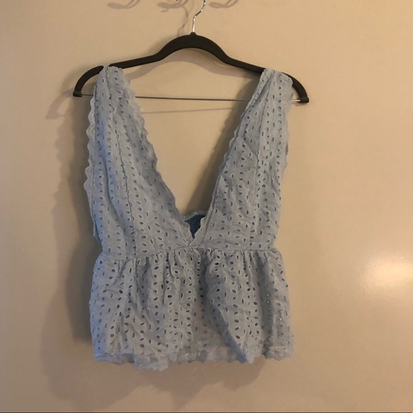 Tops - Baby Blue Tank